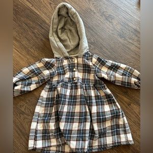 Zara toddler dress with hoodie
